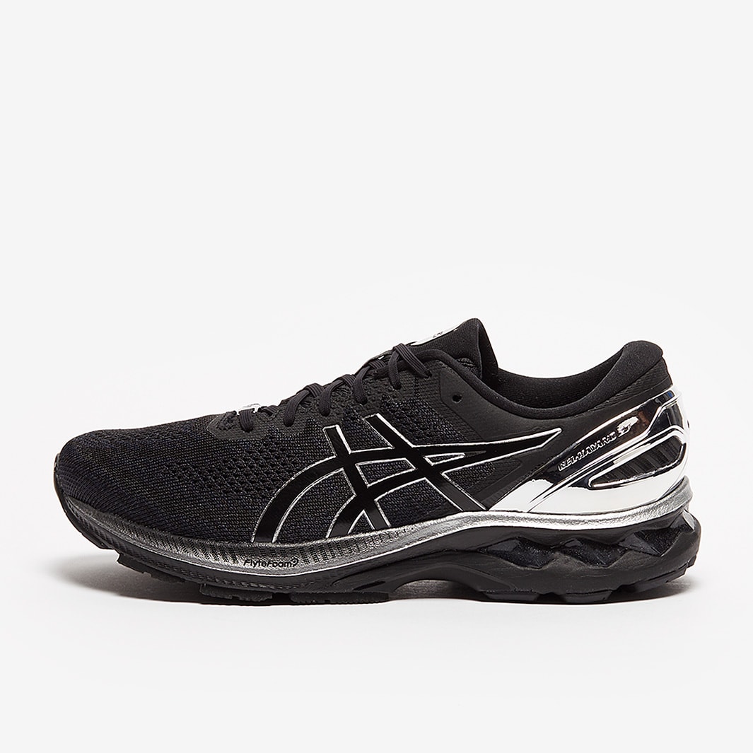 ASICS Gel-Kayano 27 Platinum Black/Pure Silver Mens Shoes