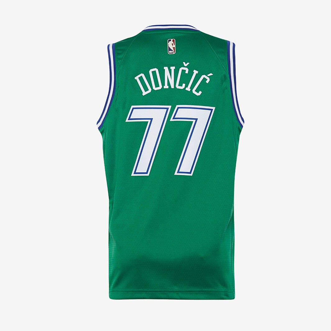 Nike Boys NBA Dallas Mavericks Luka Doncic Swingman Jersey - Green ...