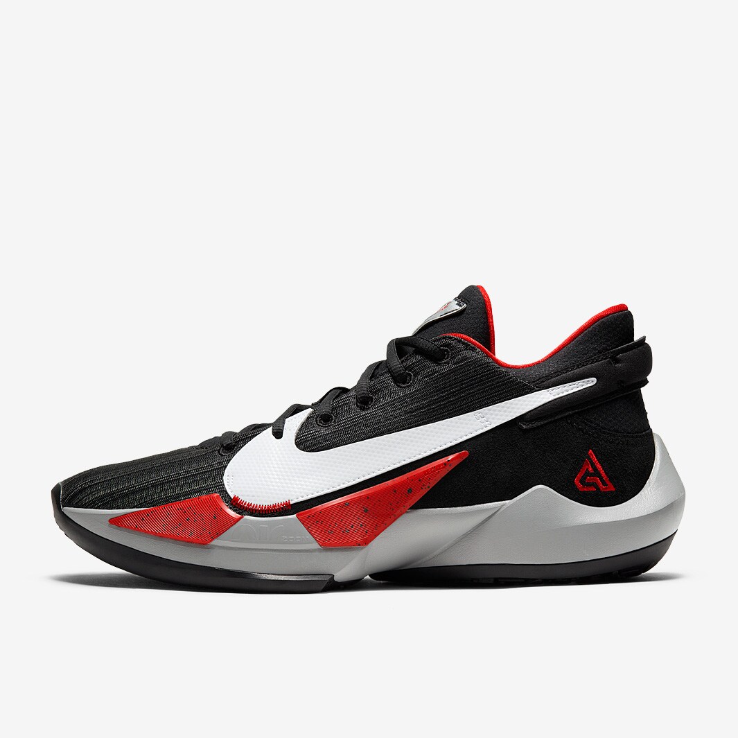 Nike Zoom Freak BRED Black/White/University Red Mens Shoes