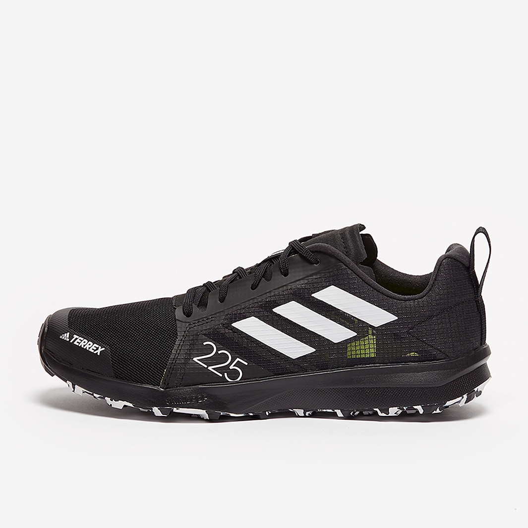 adidas Terrex Speed Flow - Core Black/Crystal White/Solar Yellow - Mens ...