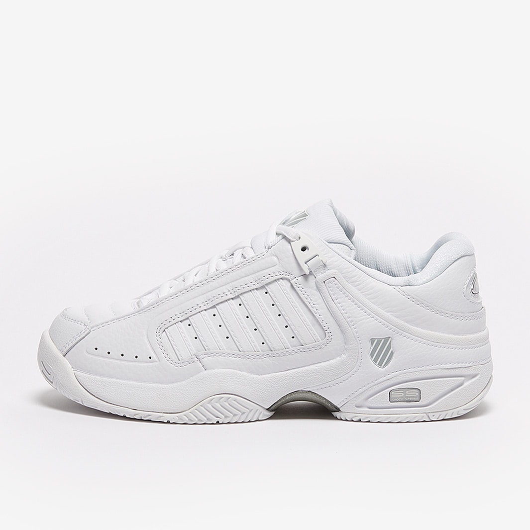 KSwiss Womens Defier RS White/High Rise Womens Shoes ProDirect