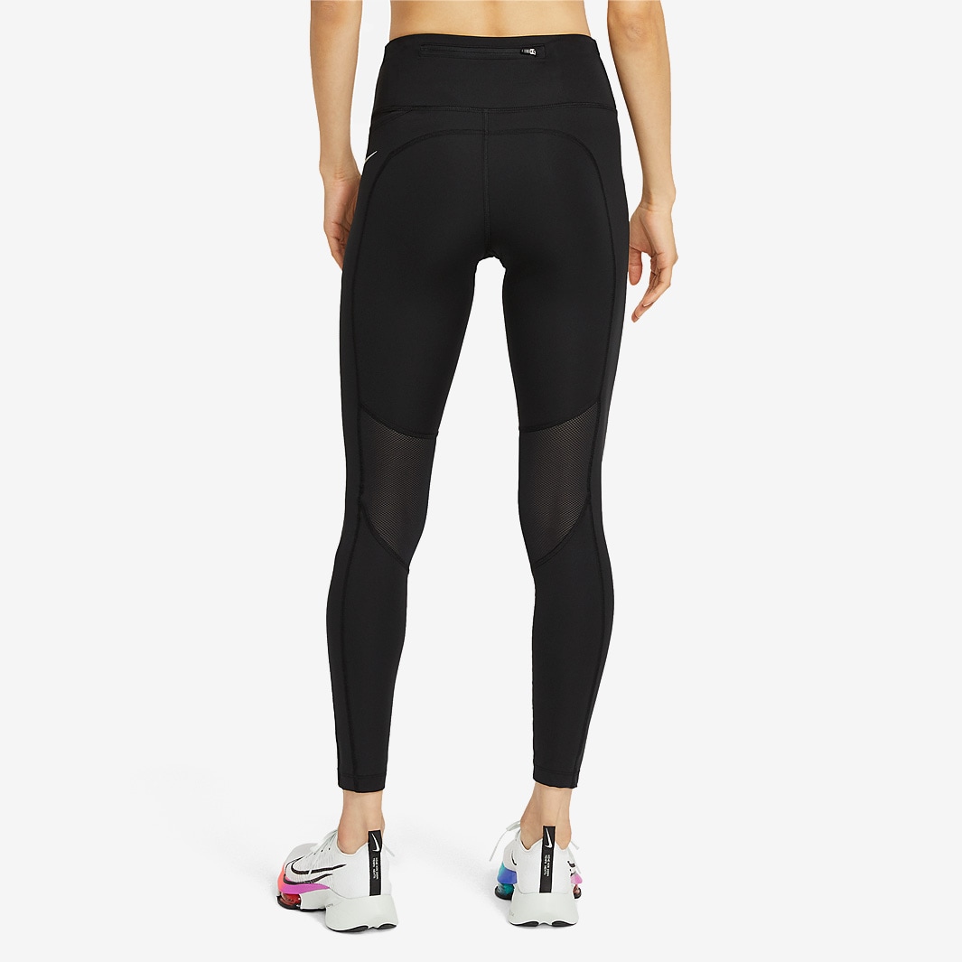 Nike Womens Epic Fast Tight - Black/Reflective Silv - Womens Clothing