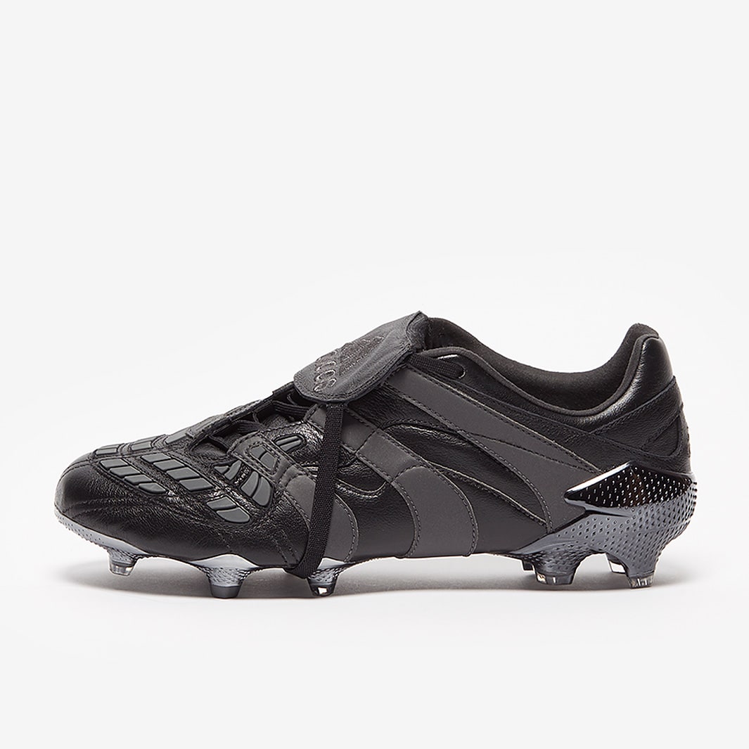 adidas Predator Accelerator FG - Core Black/Grey Six/Grey Six