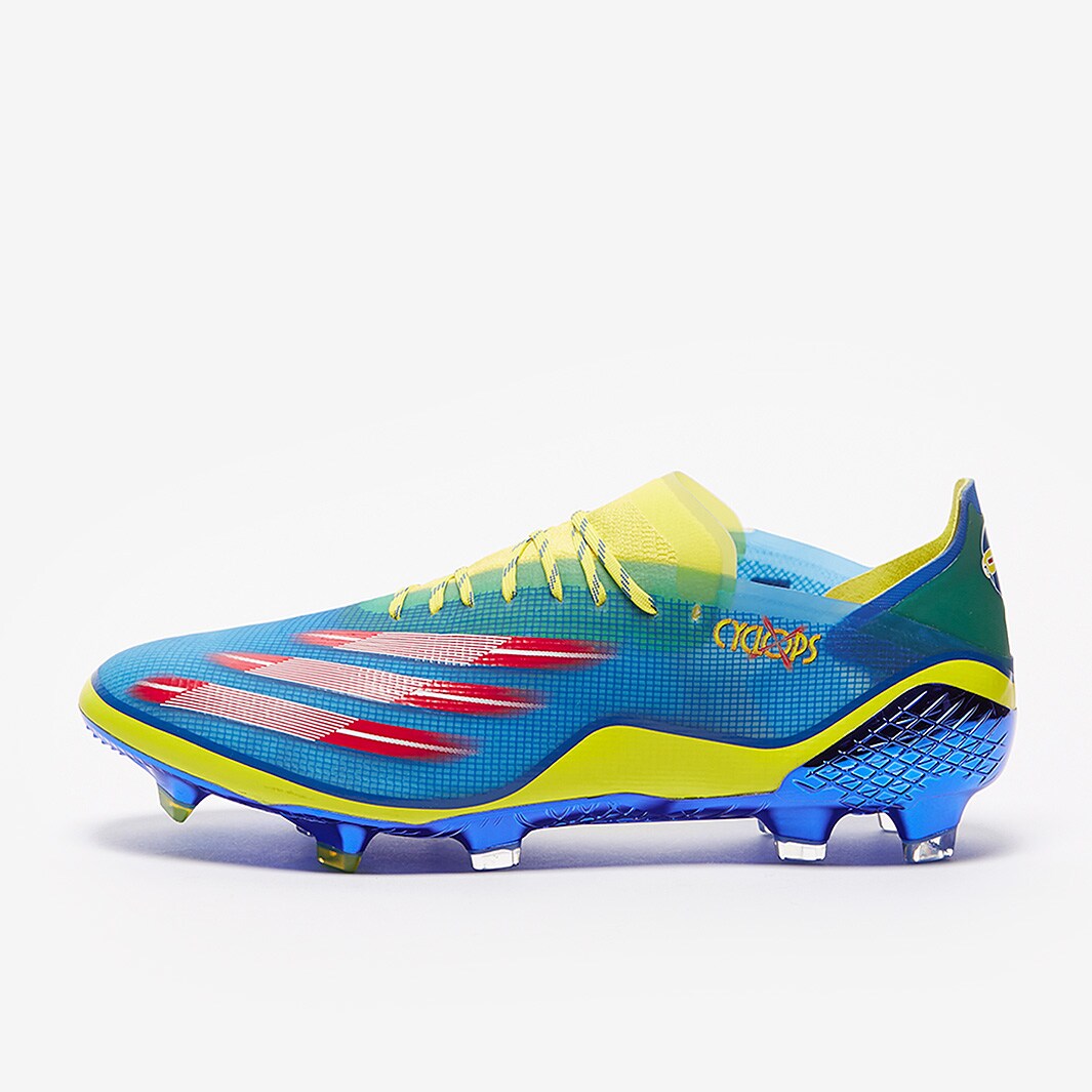 Adidas X Ghosted .1 FG - Blau/Vivid Rot/Bright Gelb - Herren ...