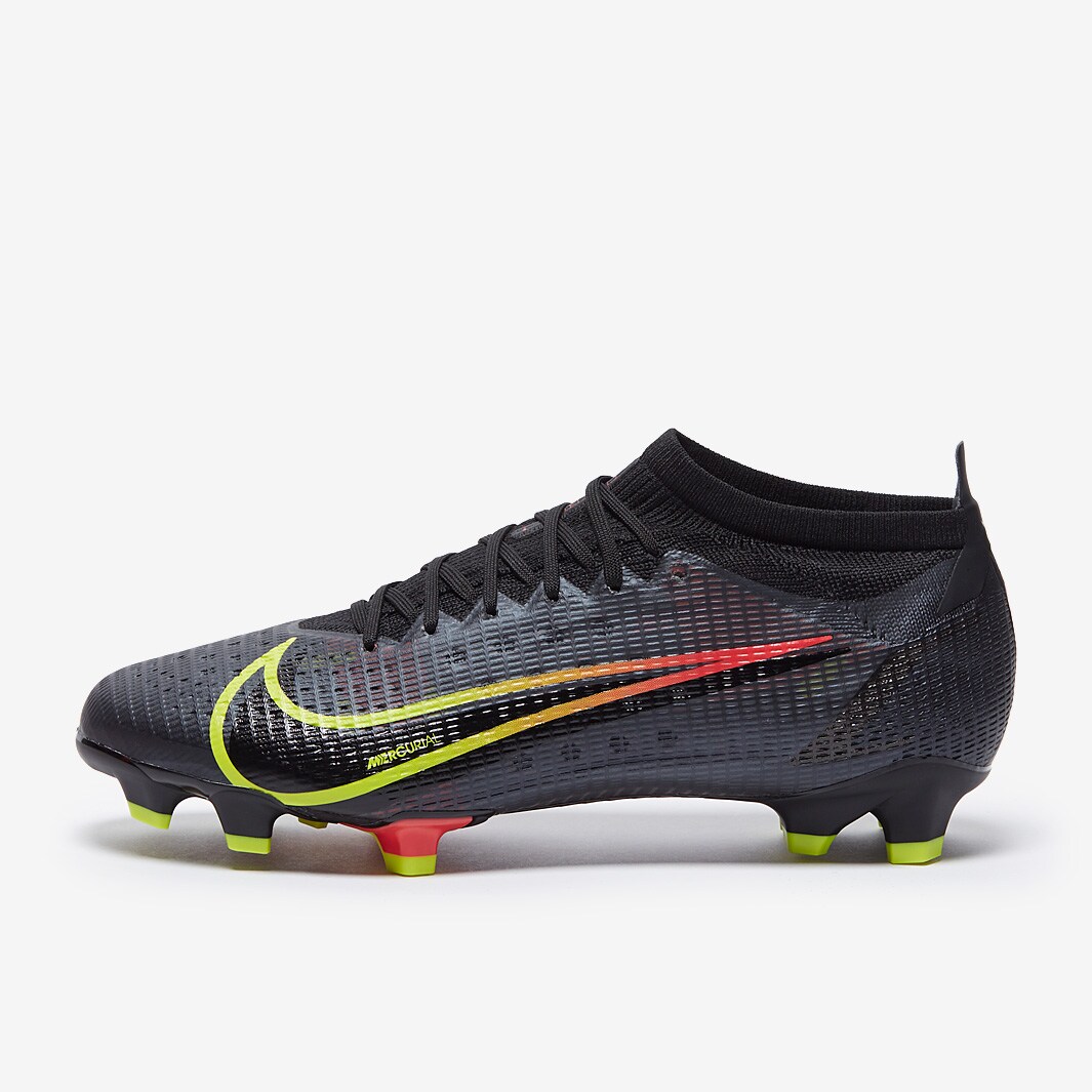 Nike Mercurial Vapor 14 Elite FG (Black/Iron Grey) - Soccer Wearhouse