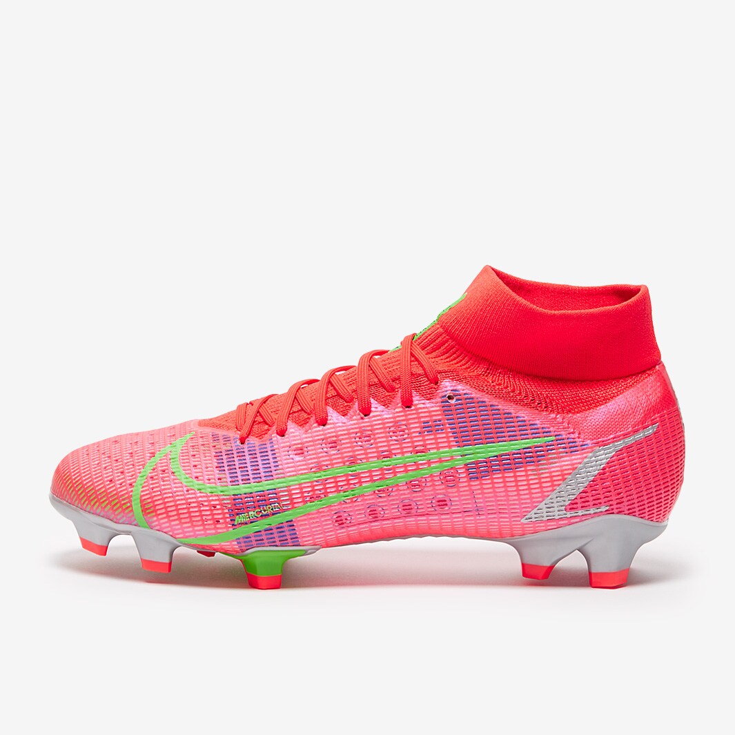 Nike Mercurial Superfly VIII Pro FG - Bright Crimson