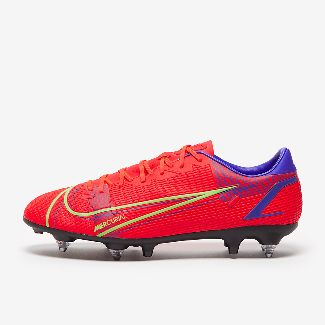 Nike Mercurial Vapor XIV Elite SG-Pro Bright Crimson Metallic Silver