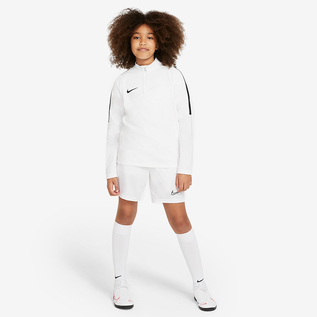 Nike Kids Dry Academy Shorts - White/Black - Bottoms - Boys Clothing