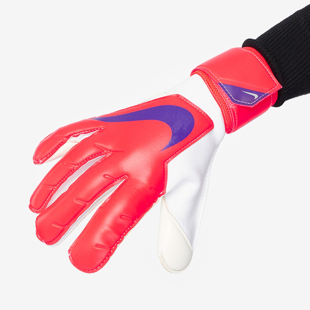 Nike GK Grip 3 Bright Crimson/Indigo Burst Mens GK Gloves
