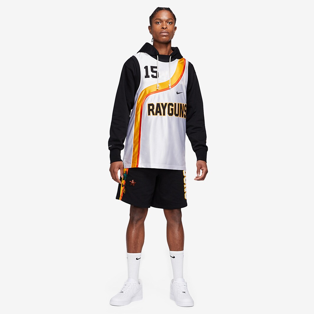 Nike Rayguns Premium Basketball Jersey - White/University Gold