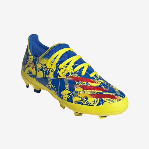 adidas X Ghosted .3 FG - Blue/Vivid Red/Bright Yellow image 2 |