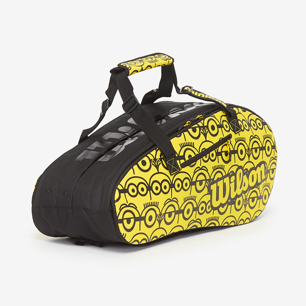 Wilson Minions Tour 12 Racket Bag Black/Bright Blue Bags