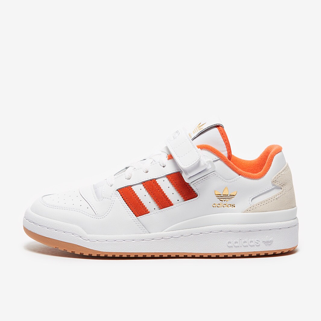 adidas Originals Forum Low White/True Orange/Gum Trainers