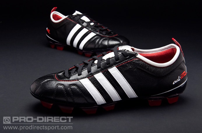Botas de Fútbol - adidas - adiPURE IV TRX FG - Terreno - Negro/Blanco/Rojo | Pro:Direct