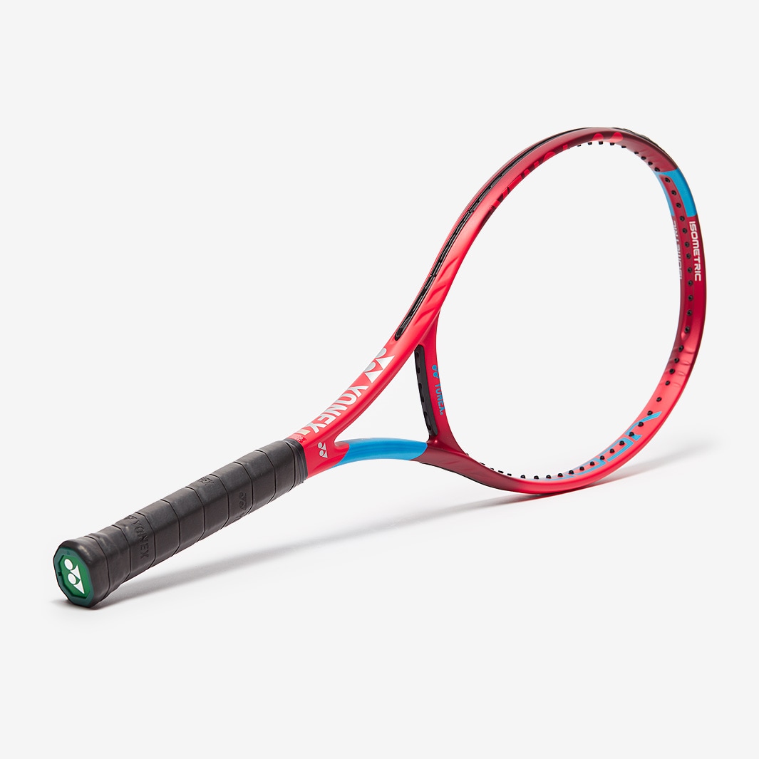 Yonex Vcore 100 Feel - Tango Red - Mens Rackets | Pro:Direct Yonex Vcore 100 Feel - Tango Red - Mens Rackets | Pro:Direct