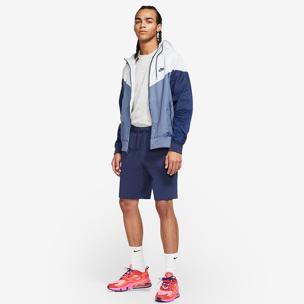 Nike Sportswear Club Shorts - Midnight Navy/White - Bottoms - Mens ...