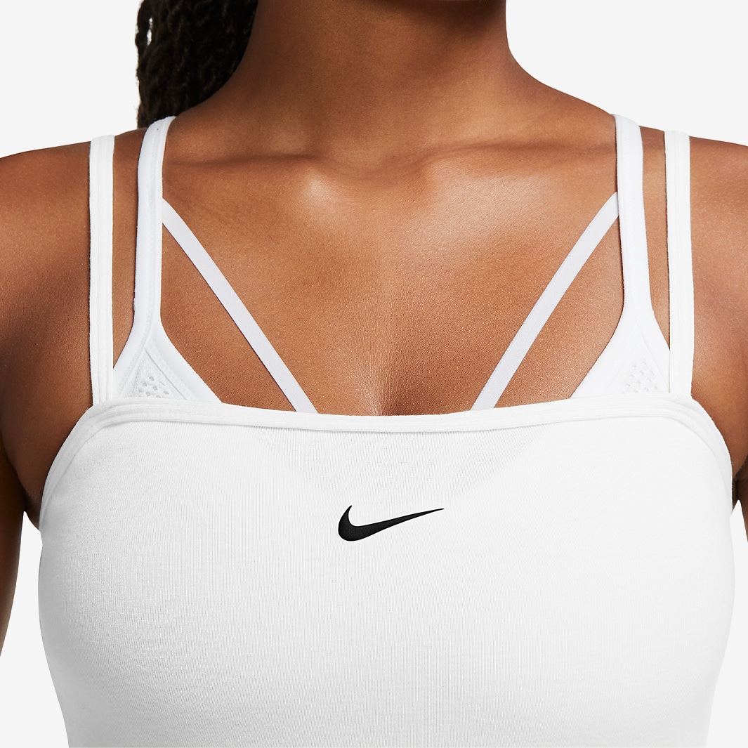 ‧⁺ ⊹˚. nike camisole Mock-neck cropped support cami | Nike | Sport tank tops for