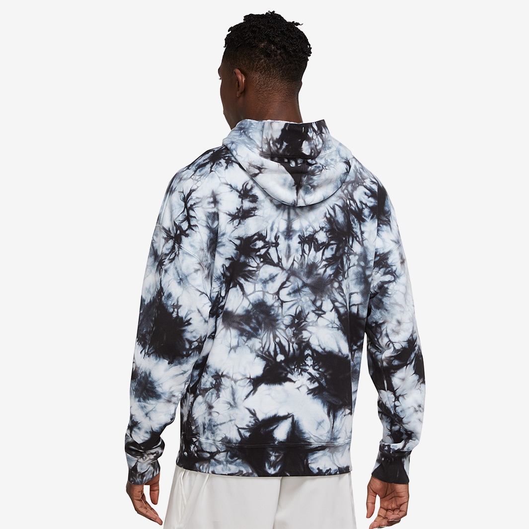 tie dye white nike hoodie