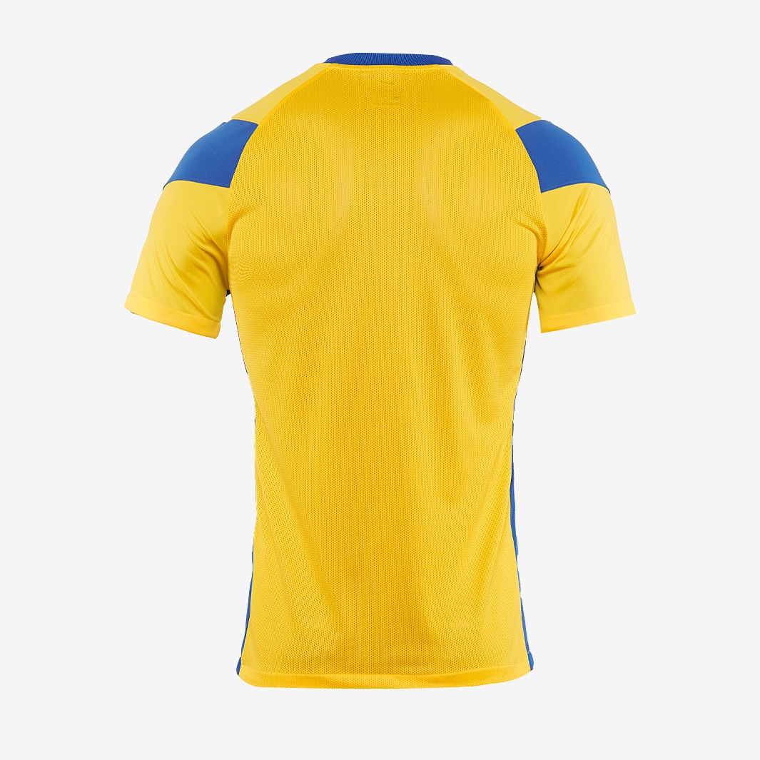 Nike Dri-FIT Park Derby III SS Jersey - Tour Yellow/Royal Blue/White ...