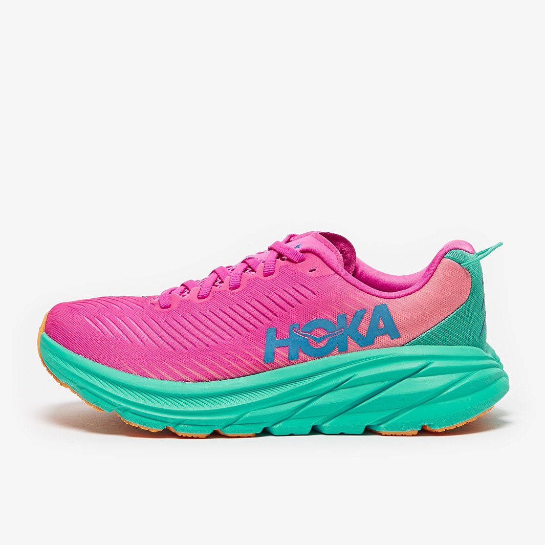Hoka Womens Rincon 3 Phlox Pink/Atlantis Womens Shoes ProDirect