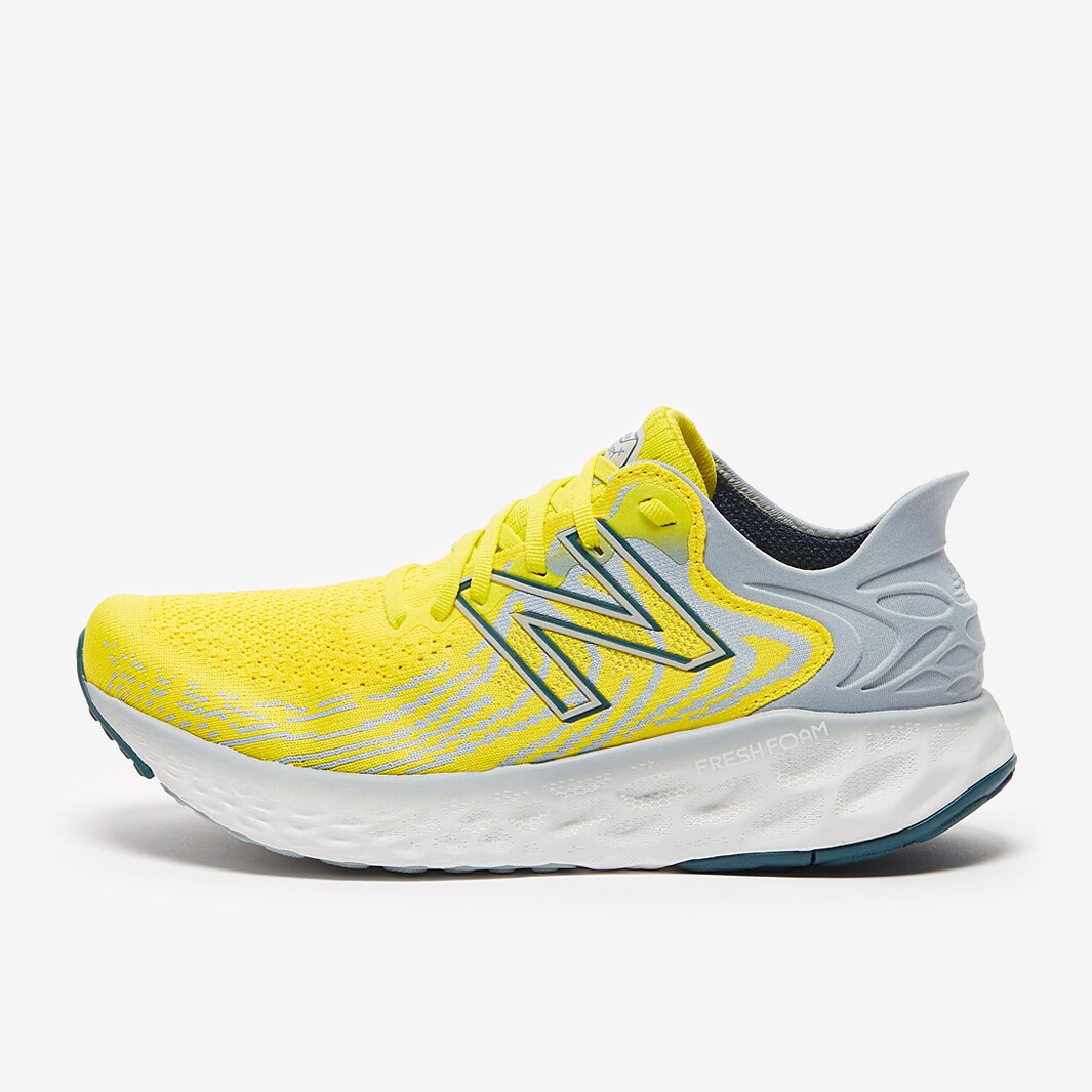 New Balance Fresh Foam 1080V11 Yellow/White Mens Shoes