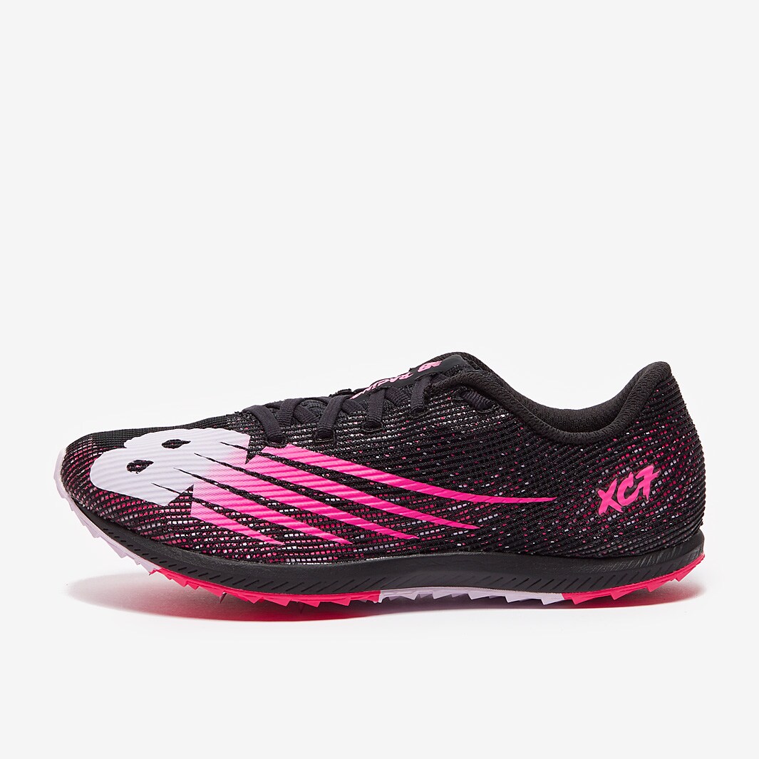 New Balance Womens XC Seven V3 Spike Black/Pink Womens Shoes Pro