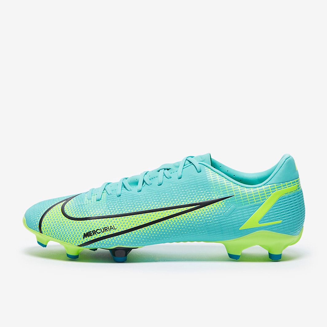 Nike Mercurial vapor 14 シューズ ライムグリーン Nike Mercurial Vapor XIV Academy FG/MG - Dynamic Turq/Lime Glow