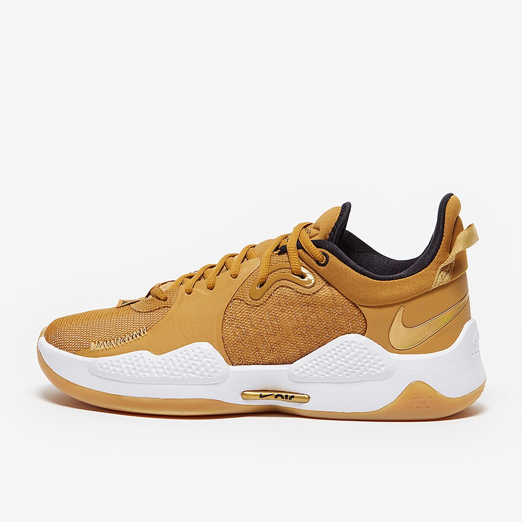 Nike PG5 - Wheat/Metalli Gold/Grain/Black - Mens Shoes | Pro:Direct Soccer