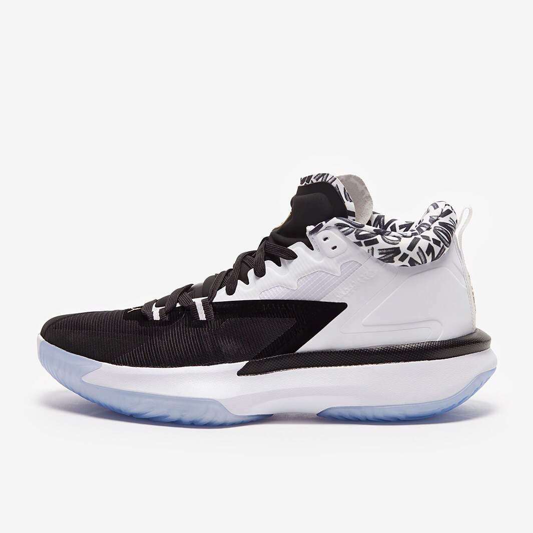 Jordan Zion 1 Negro/Dorado metalizado/Blanco Negro/Dorado