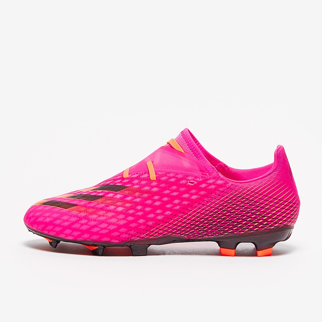 adidas X Ghosted.2 FG Shock Pink/Core Black/Screaming Orange Mens