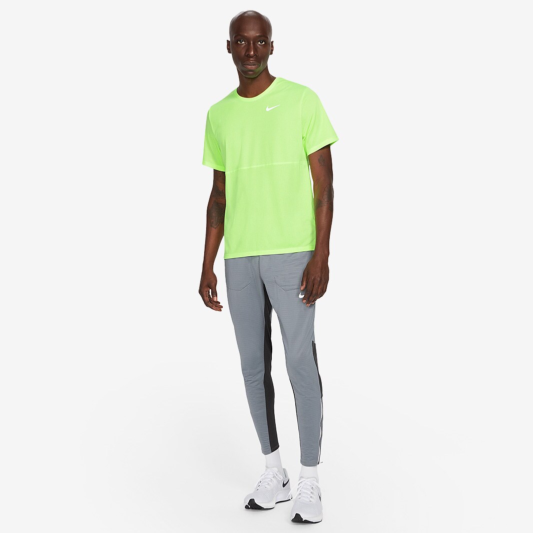 Nike Dri-FIT Breathe T-Shirt - Ghost Green/Ghost Green/Reflective Silv ...