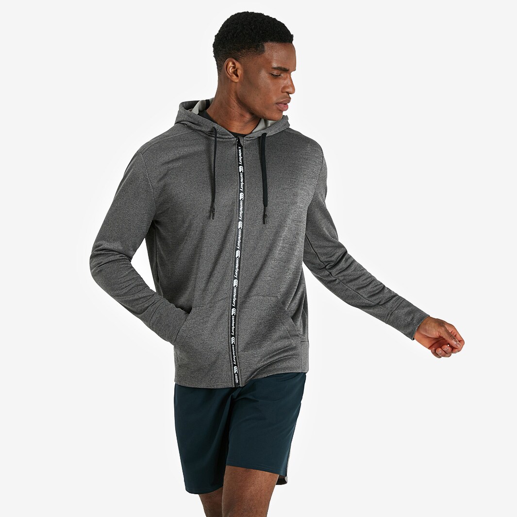 Canterbury Anzac Pitch Hoody Medium Grey Marl Mens Clothing