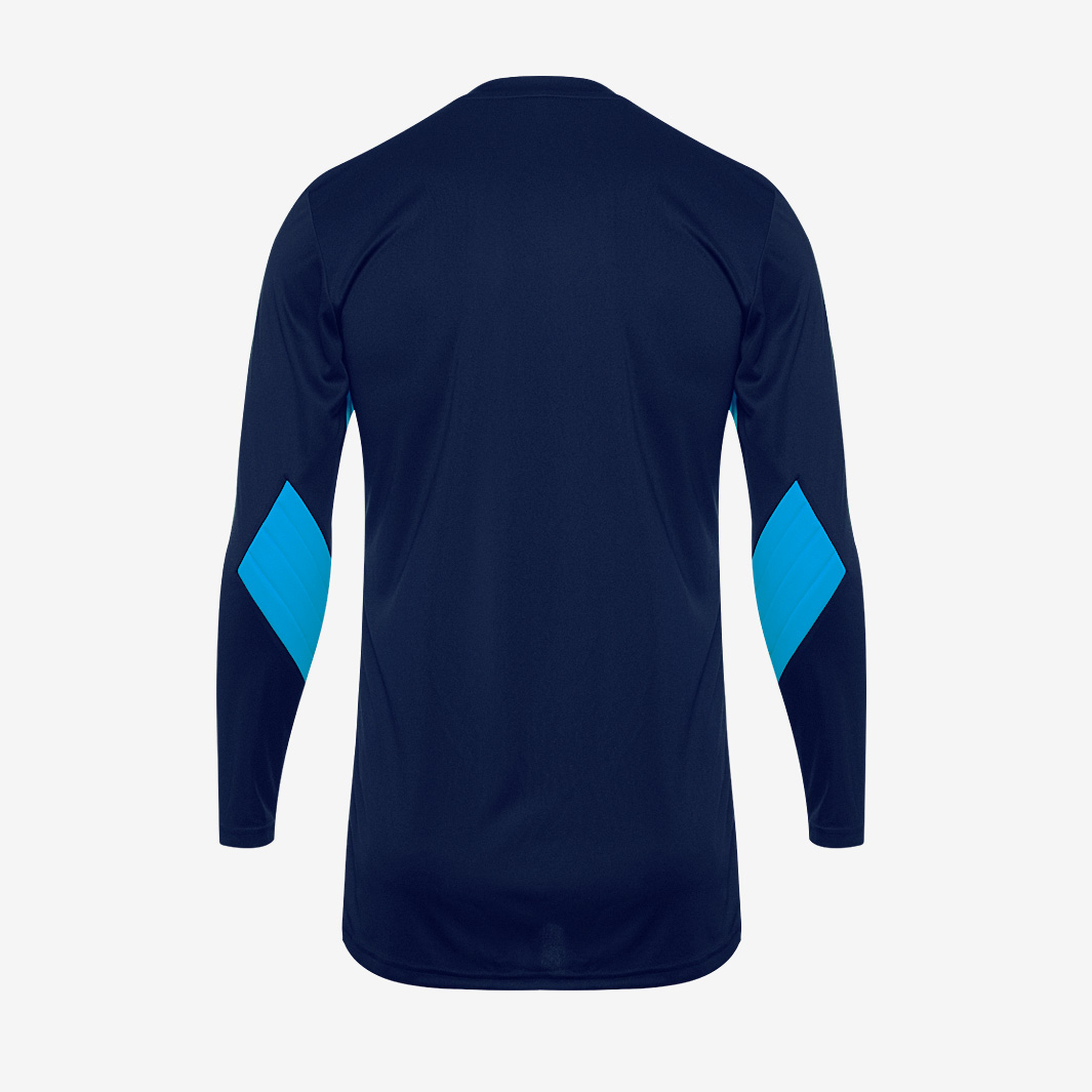 Maglia Uomo Manica Lunga Henbury – Blu Navy Taglia L, Colletto Alto E Tre Bottoni In Corno - 5