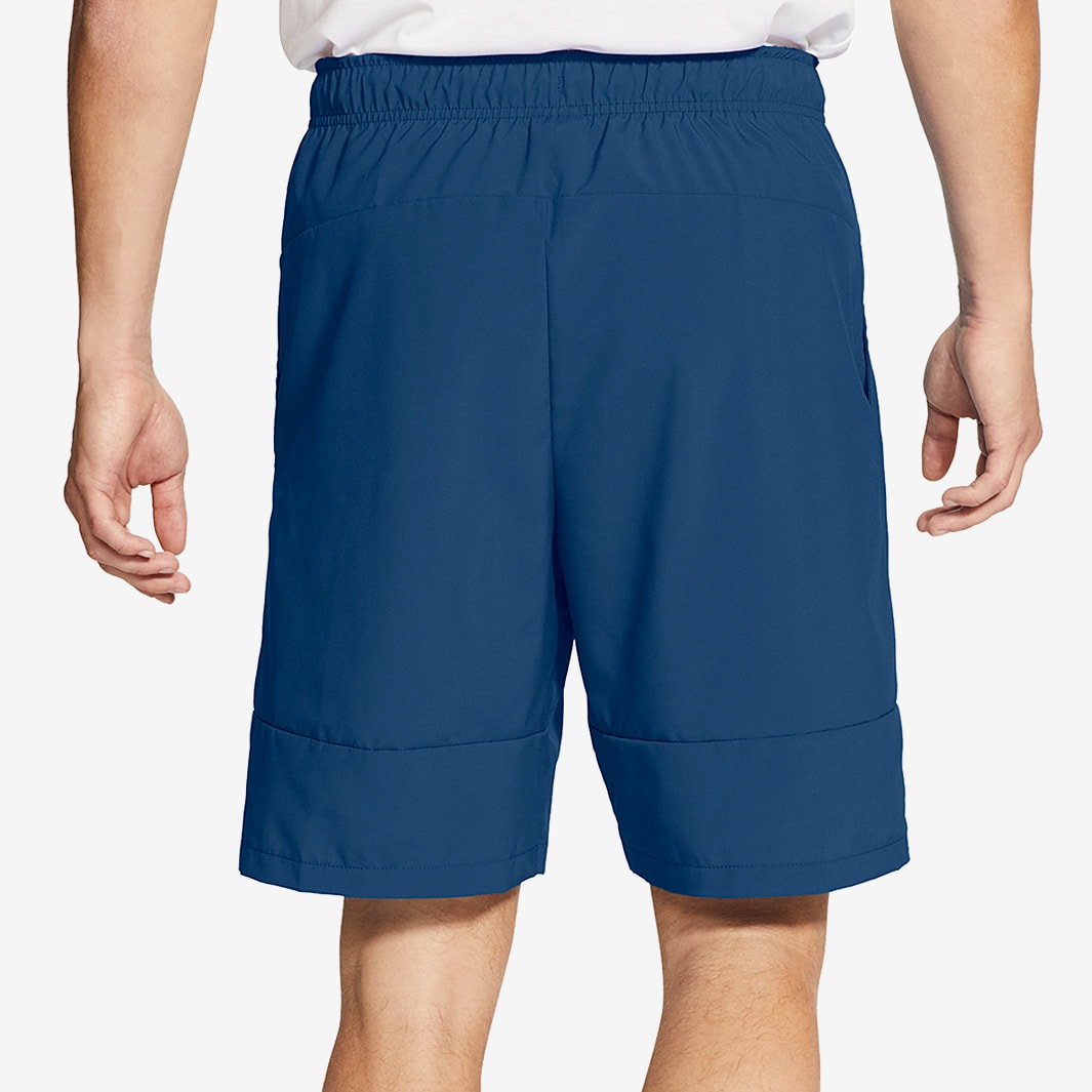 Nike Flex Woven Short Court Blue Volt Mens Clothing Pro Direct Running