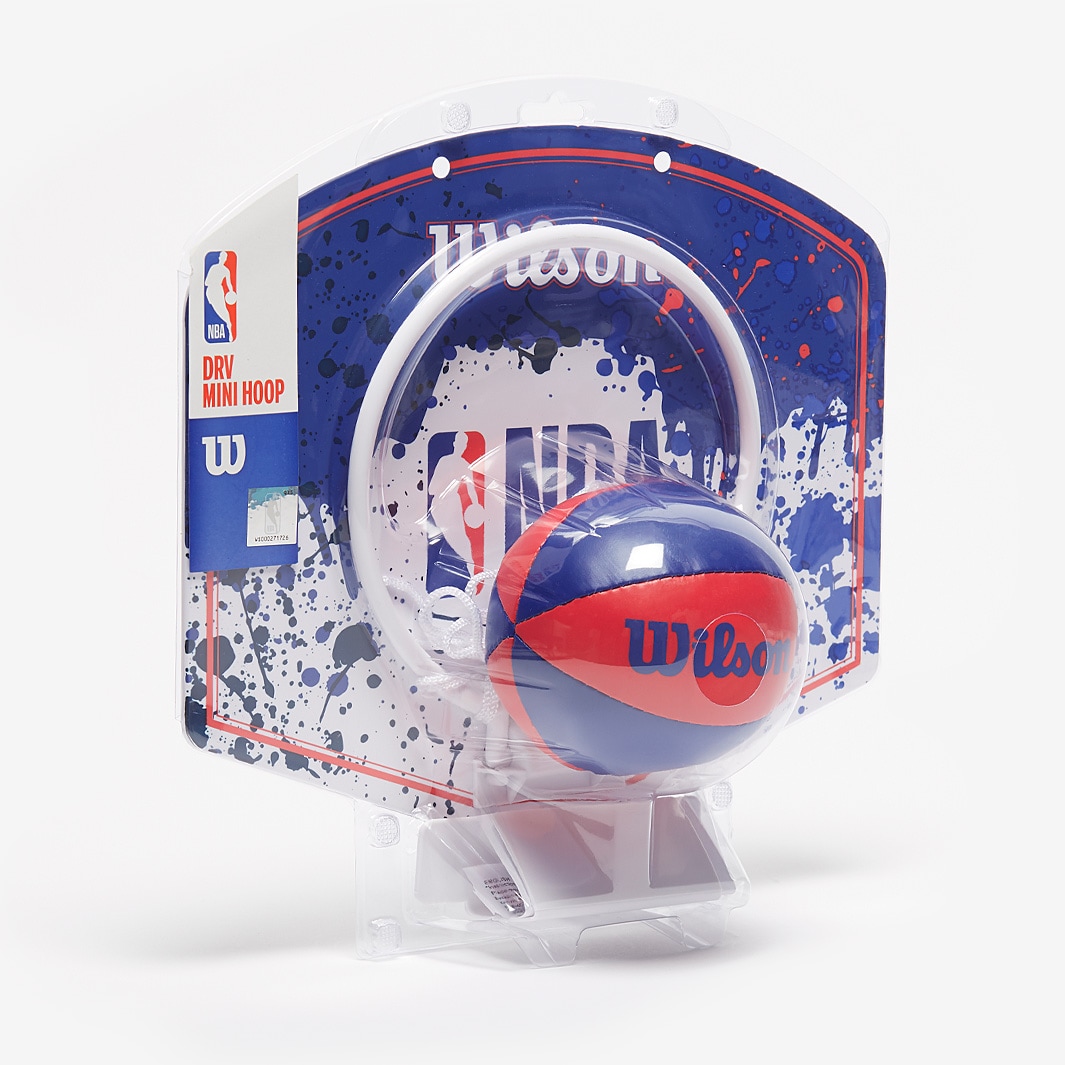 Wilson NBA Team Mini Hoop - Blue - Blue - Accessories | Pro:Direct Soccer