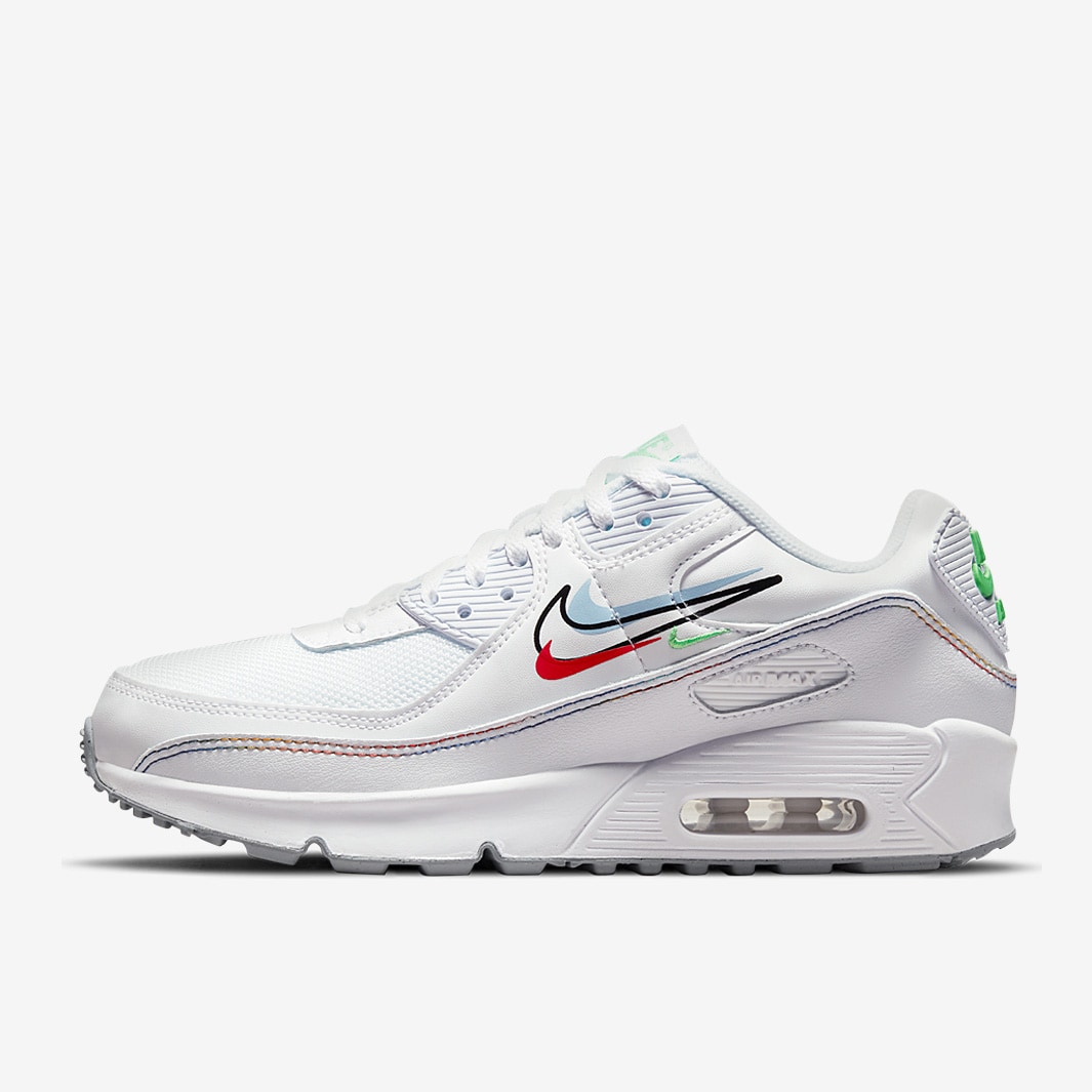 Nike deals Air Max 90 LTR GS White Chrome Yell