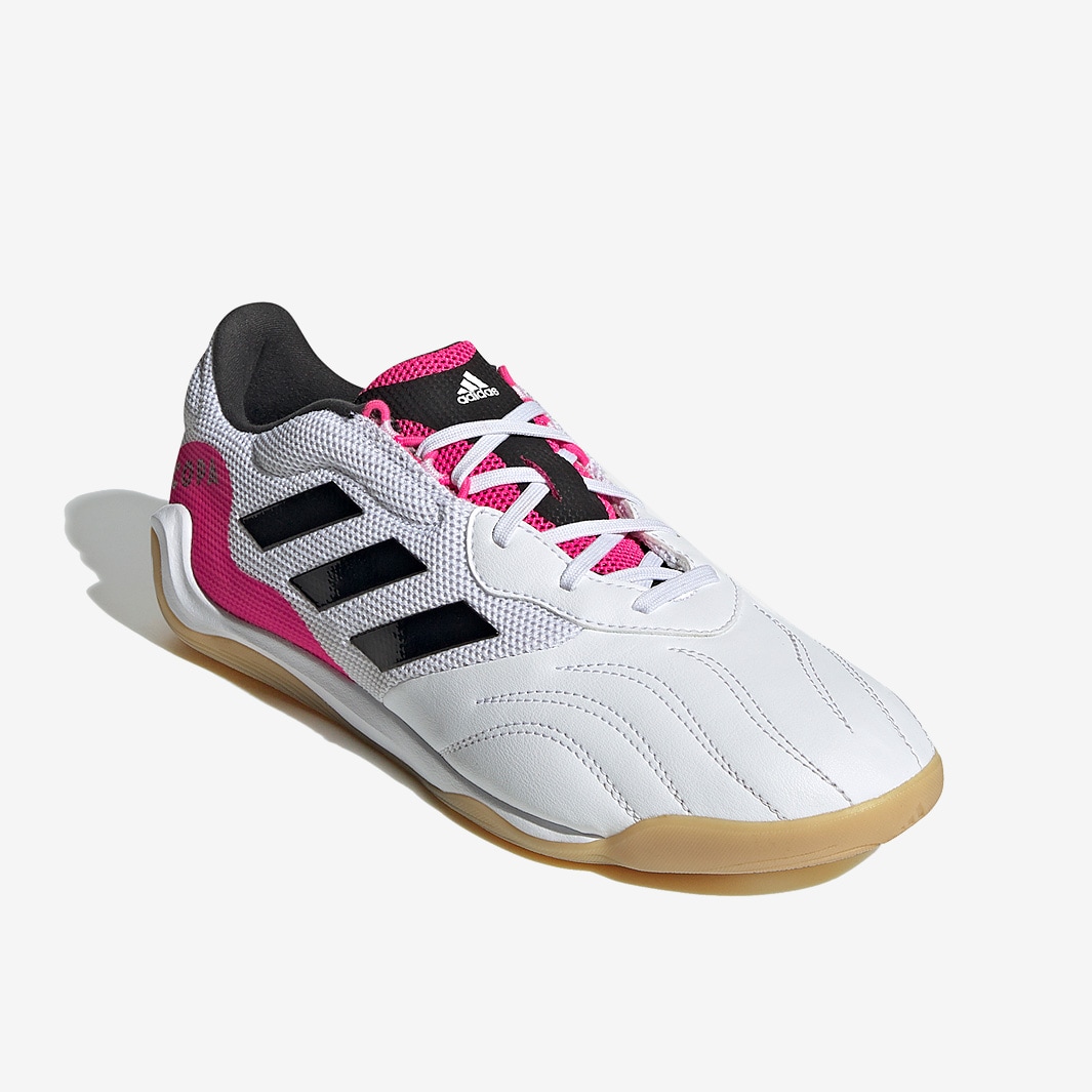 adidas Copa Sense.3 IN Sala - White/Core Black/Shock Pink - Mens