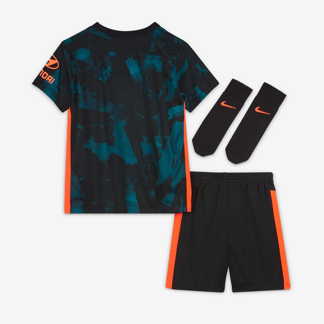 Nike Chelsea 21/22 Infants Third Kit - Blustery/Black/Hyper Crimson ...