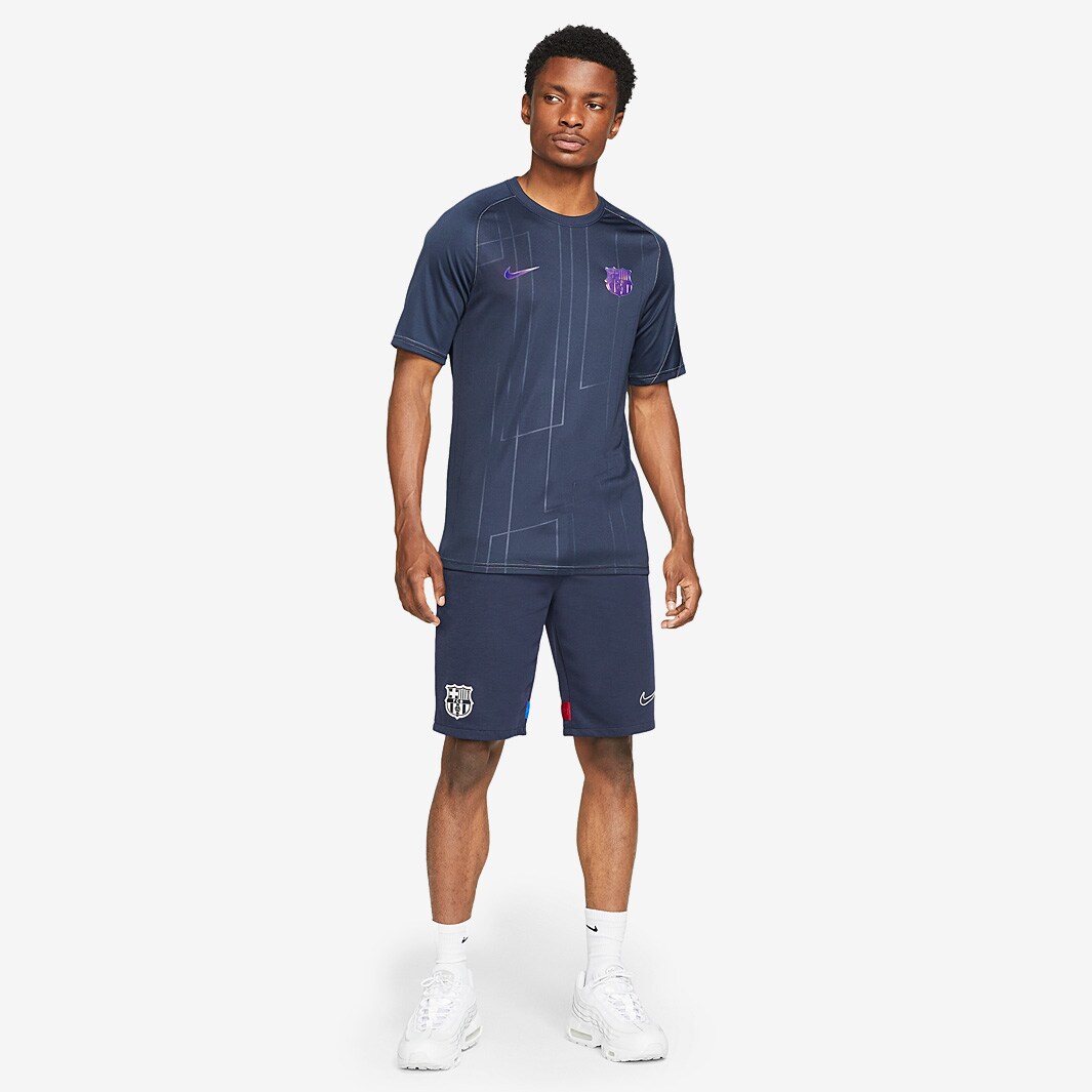 Nike FC Barcelona 21/22 SS Top - Obsidian/Obsidian/Dtm