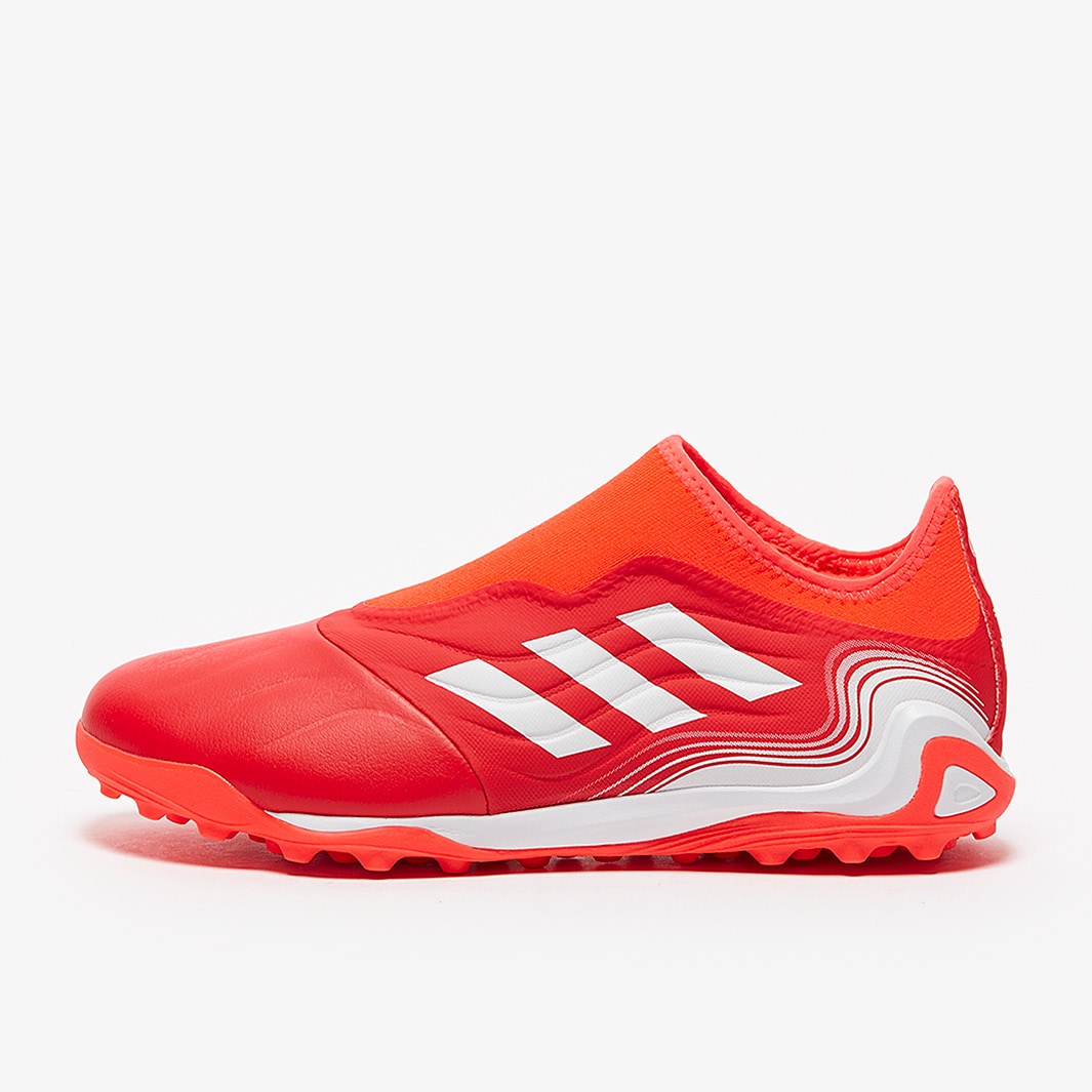 adidas Copa Sense .3 Laceless TF - Red/White/Solar Red