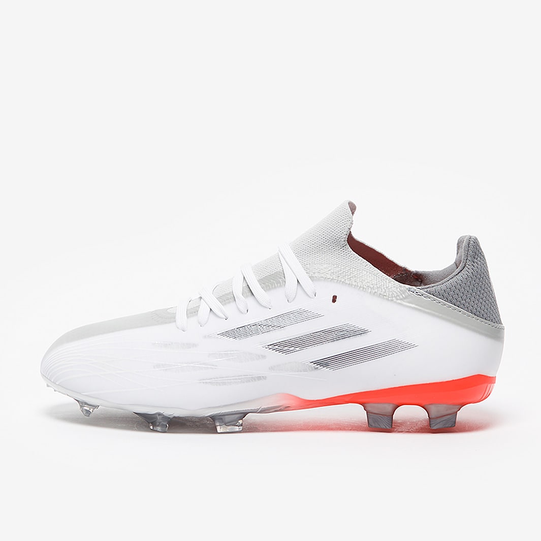 adidas Kids X Speedflow .1 FG - White/Iron Metallic/Solar