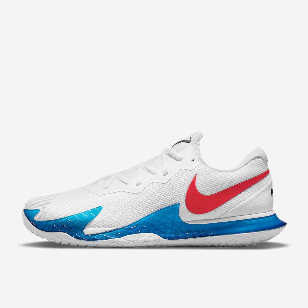 ⭐︎新品⭐︎【NIKE】テニスシューズ　RAFA Nike Rafa Zoom Vapor Cage 4 - White/Chile Red/Binary Blue