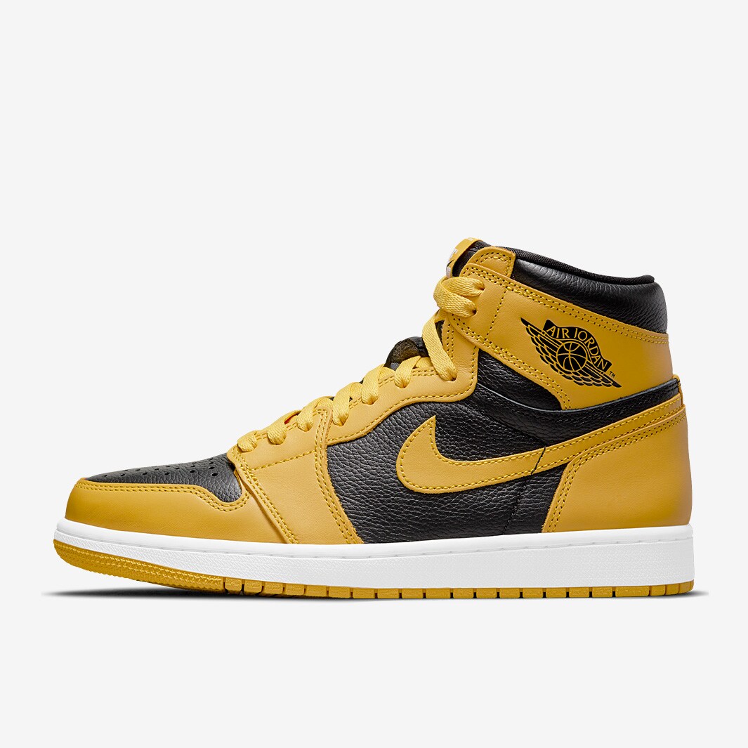 jordan 1 high white pollen black