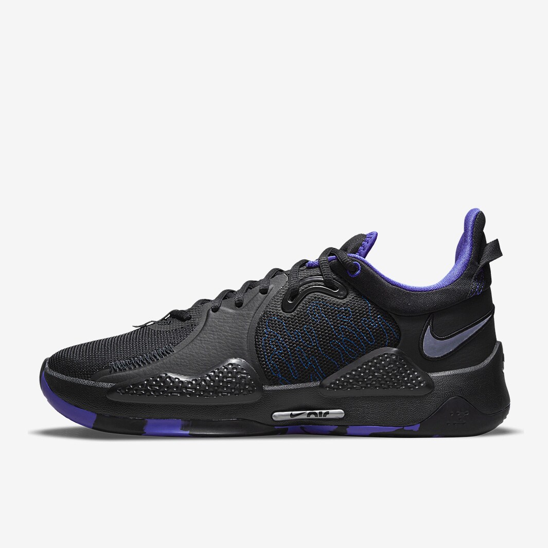 Nike PG5 - Black/Metallic Silver/Lapis - Mens Shoes