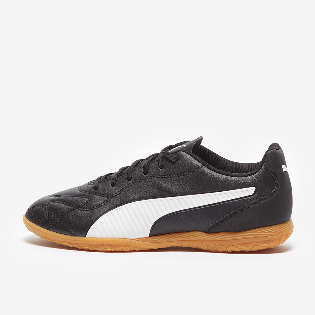 Puma Monarch II IT Puma Black Puma White Mens Boots Pro Direct Soccer