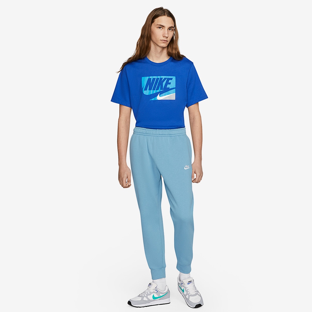 nike tech fleece joggers cerulean