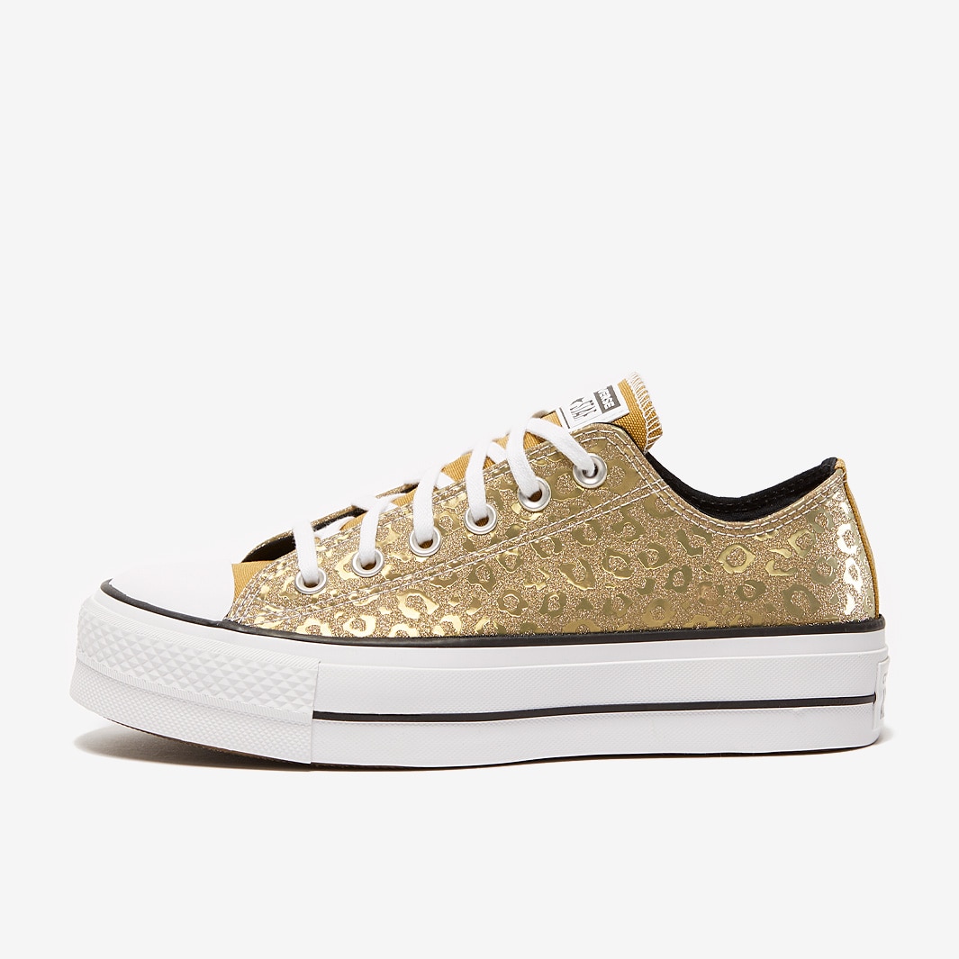 Gold glitter best sale chuck taylors