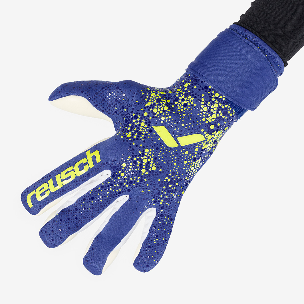 Reusch Pure Contact Silber Blau Safety Gelb Herren reusch-pure-contact-silber-blau-safety-gelb-herren