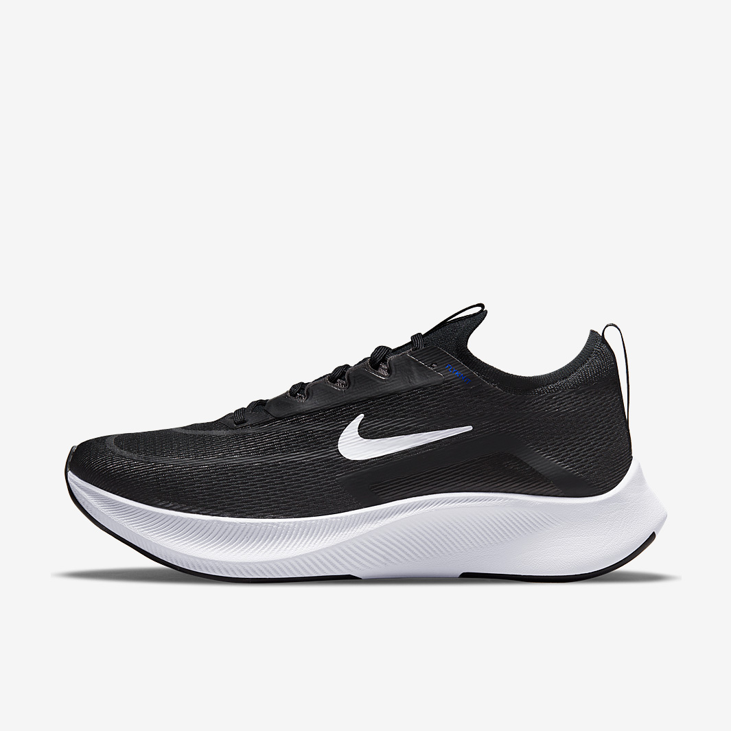 Nike Zoom Fly 4 - Black/White-Anthracite-Racer Blue - Mens Shoes |  Pro:Direct Running