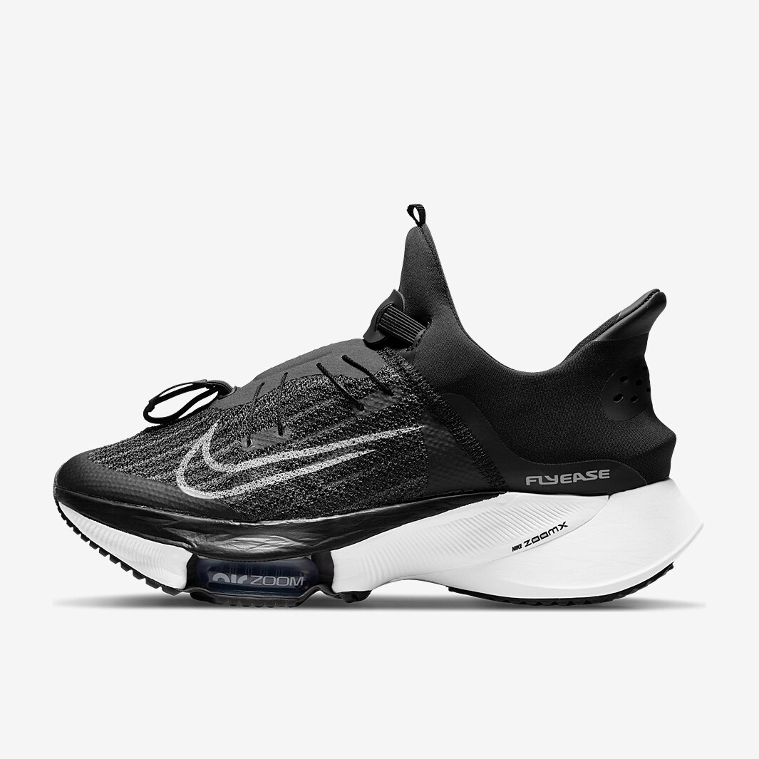Nike Womens Air Zoom Tempo Next Percent FlyEase Black/WhiteWhite